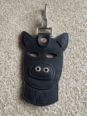 P!G Charm Key Ring By Walter Van Beirendonck